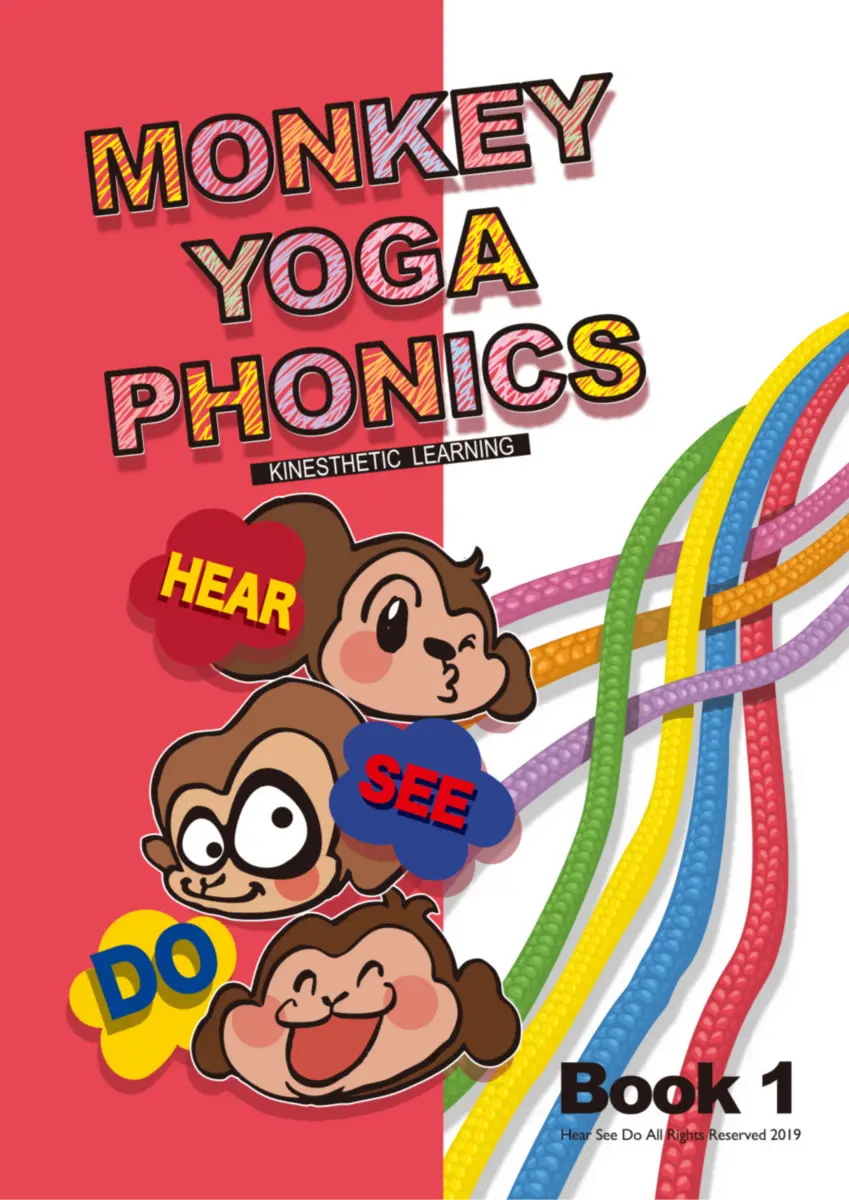 Monkey Yoga Phonics Book 1 cover
