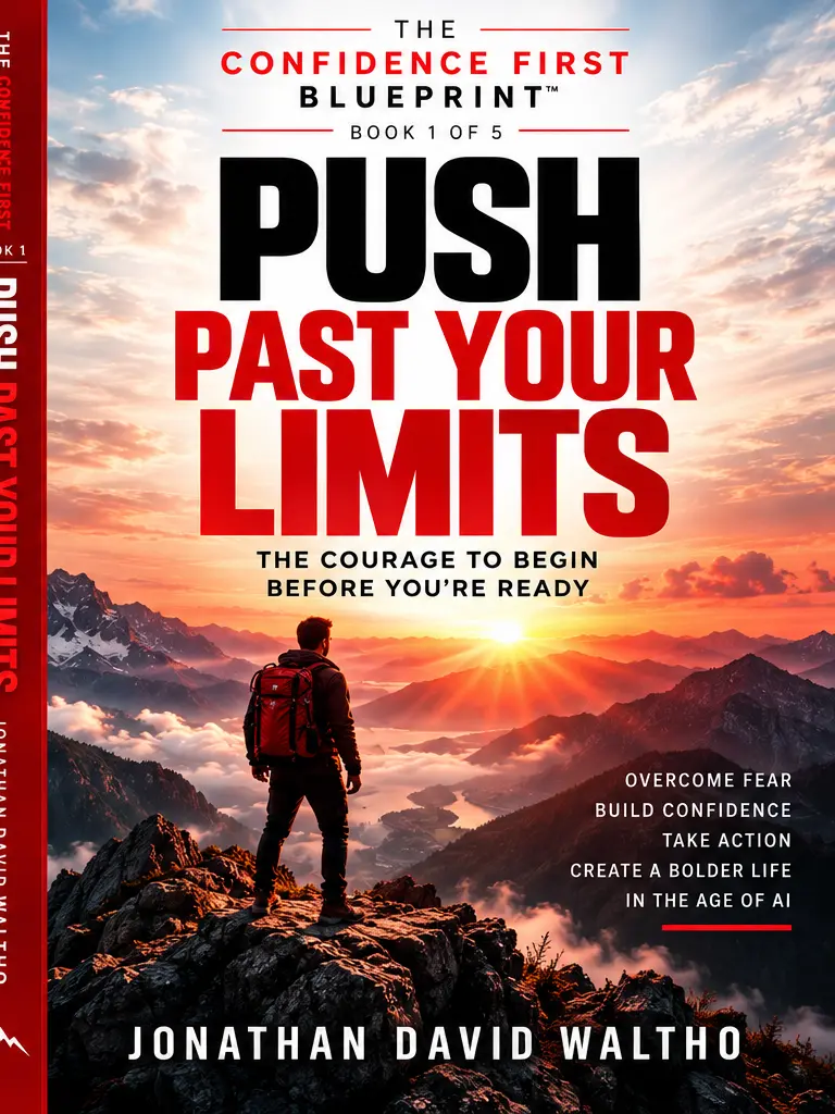 Push Past Your Limits book cover in red